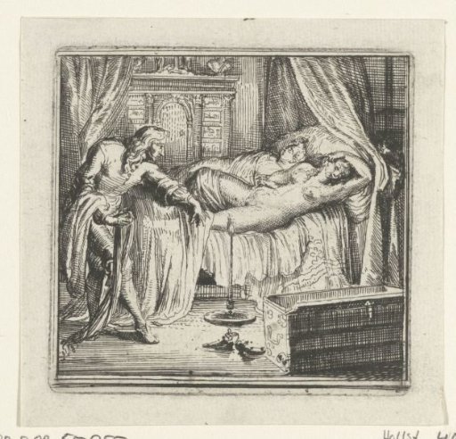 Illustration for the Decameron by Boccaccio
