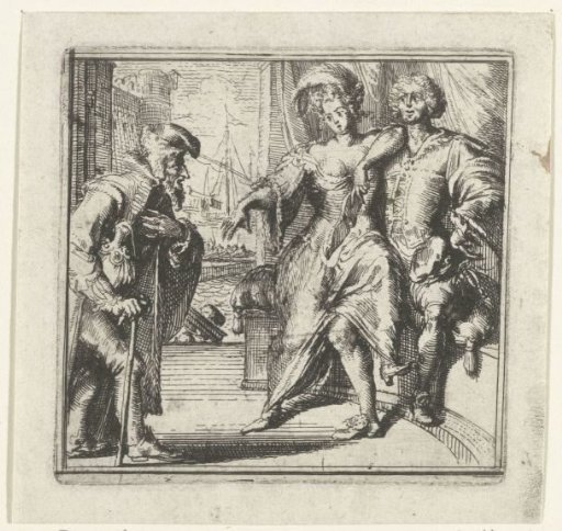 Illustration for the Decameron by Boccaccio
