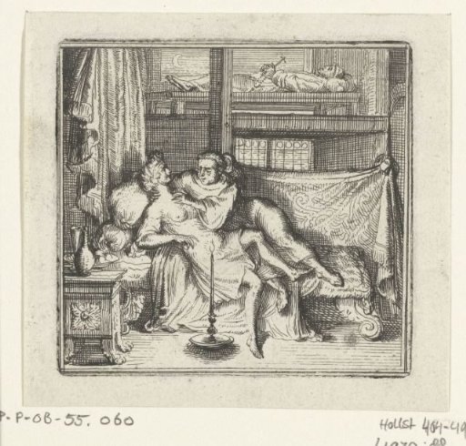 Illustration for the Decameron by Boccaccio