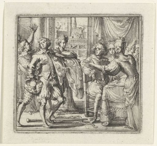 Illustration for the Decameron by Boccaccio