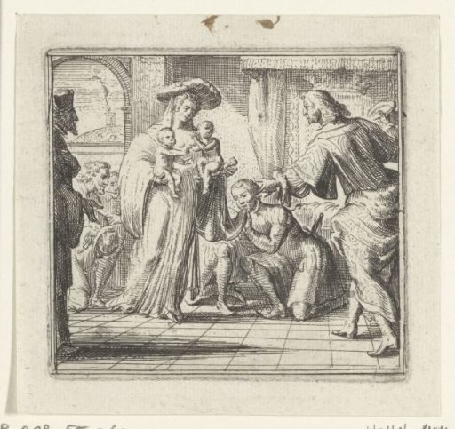 Illustration for the Decameron by Boccaccio