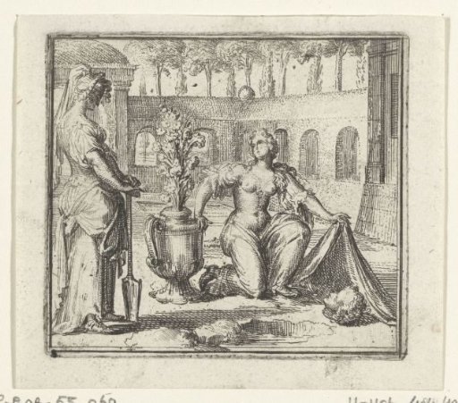 Illustration for the Decameron by Boccaccio