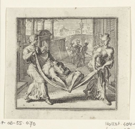 Illustration for the Decameron by Boccaccio