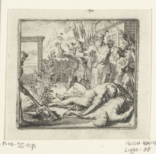 Illustration for the Decameron by Boccaccio