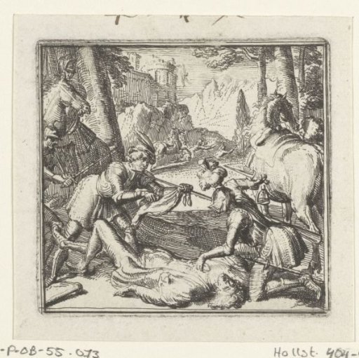 Illustration for the Decameron by Boccaccio