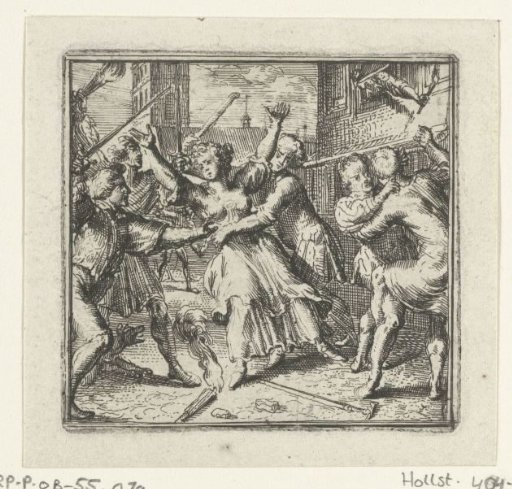 Illustration for the Decameron by Boccaccio