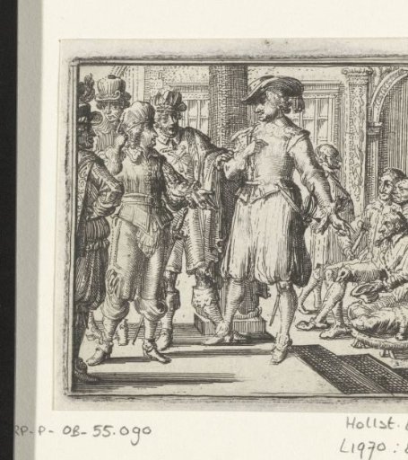 Illustration for the Decameron by Boccaccio