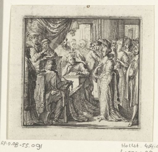 Illustration for the Decameron by Boccaccio