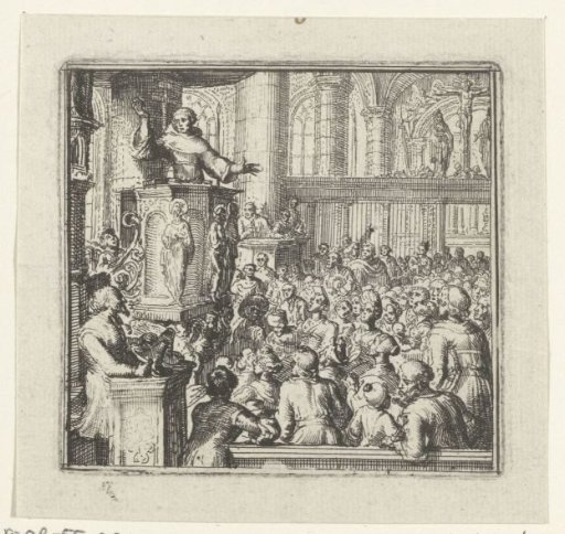 Illustration for the Decameron by Boccaccio