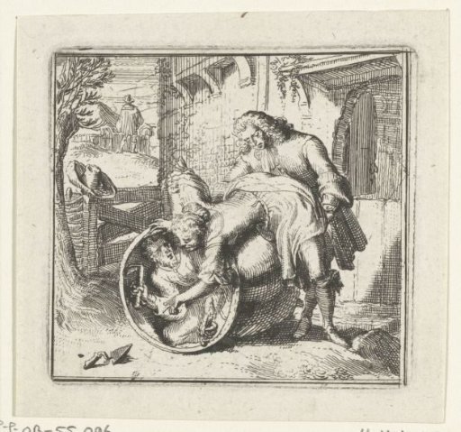 Illustration for the Decameron by Boccaccio