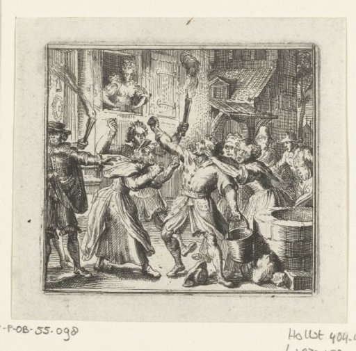Illustration for the Decameron by Boccaccio
