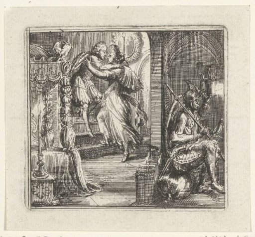 Illustration for the Decameron by Boccaccio