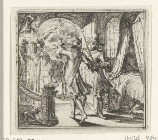 Illustration for the Decameron by Boccaccio