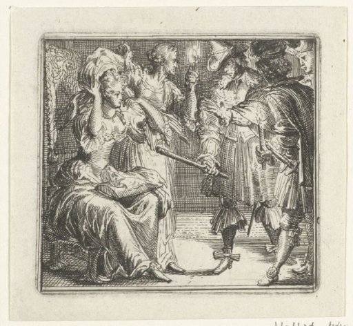 Illustration for the Decameron by Boccaccio