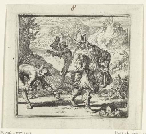 Illustration for the Decameron by Boccaccio