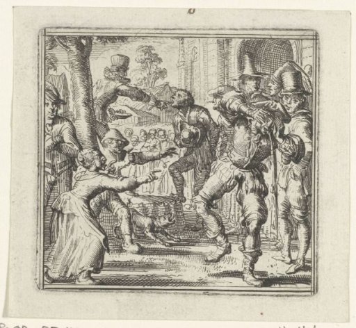 Illustration for the Decameron by Boccaccio