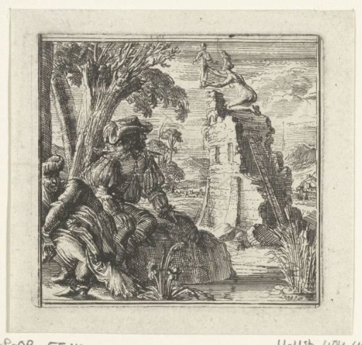 Illustration for the Decameron by Boccaccio