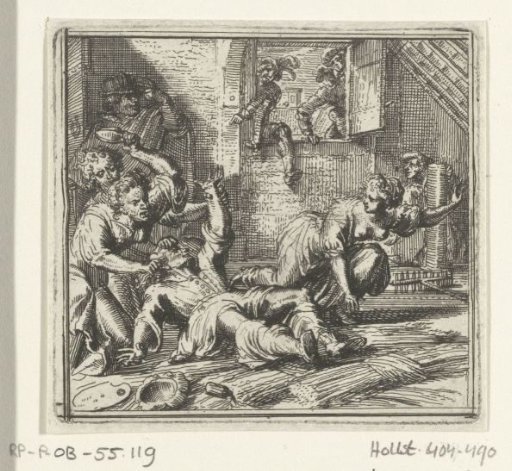 Illustration for the Decameron by Boccaccio