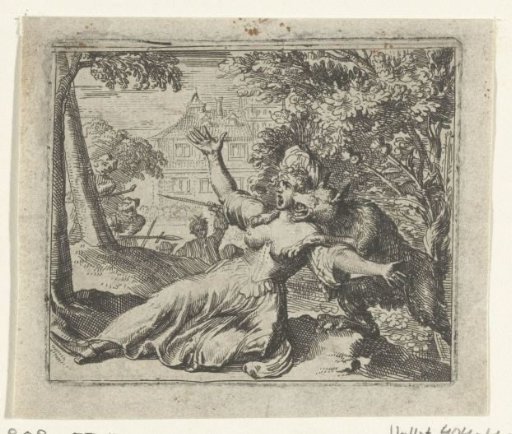 Illustration for the Decameron by Boccaccio