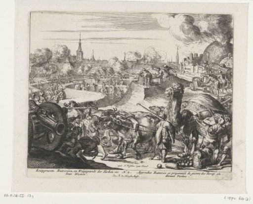 Trenches of the Turks before Vienna