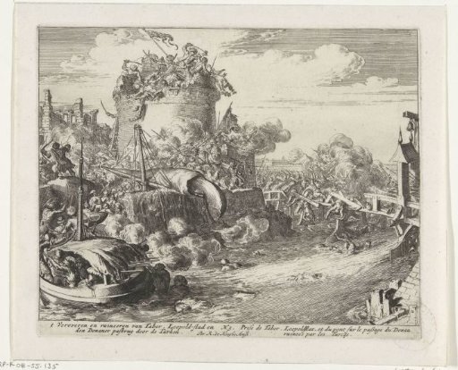 Conquest of Tabor, Leopoldstadt and the Pass Bridge over the Danube by the Turks