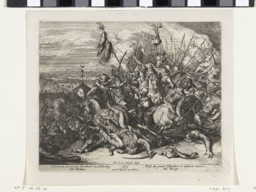 Battle between Habsburgs and Turks
