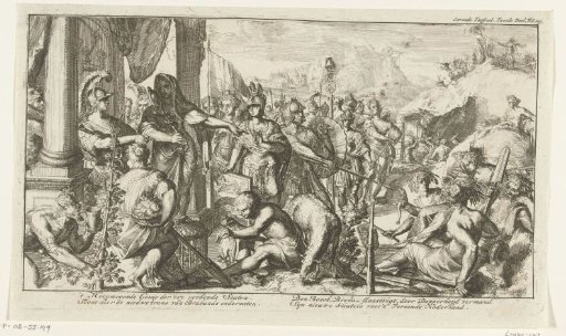 Allegory on the acquisitions in Brabant