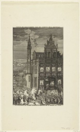 Signs of Joy for the Town Hall of The Hague, 1691