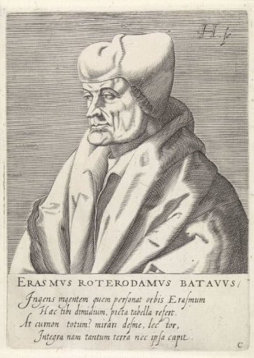 Portrait of Desiderius Erasmus