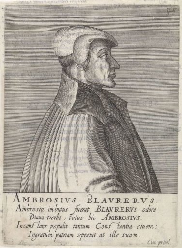 Portrait of Ambrosius Blaurer