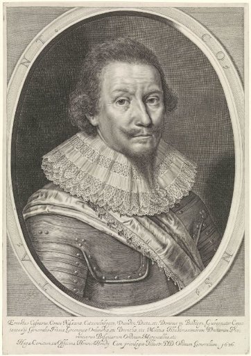 Portrait of Ernst Casimir, Count of Nassau-Dietz