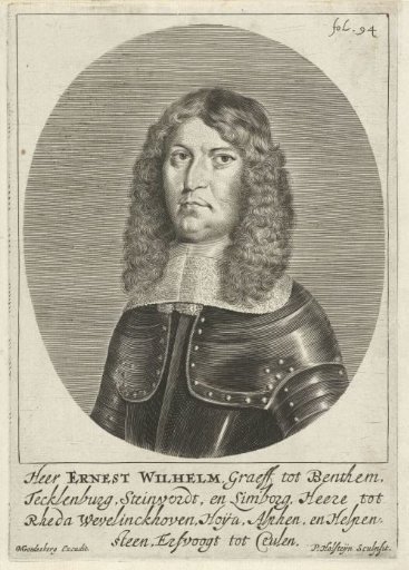 Portrait of Ernst Willem, Count of Bentheim