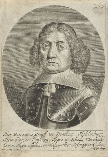 Portrait of Maurice, Count of Bentheim