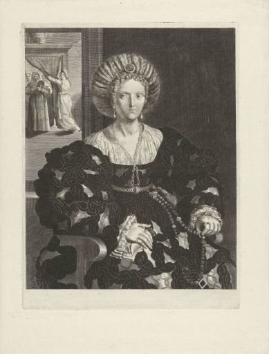 Portrait of Margaret Paleologa