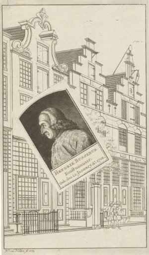 House on the Haarlemmerdijk in Amsterdam of Hendrik Busserus