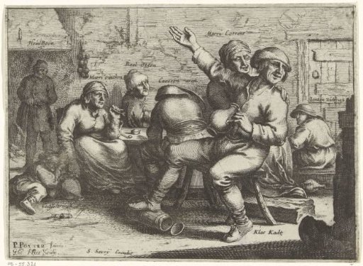 Drinkers and Smokers in an Interior