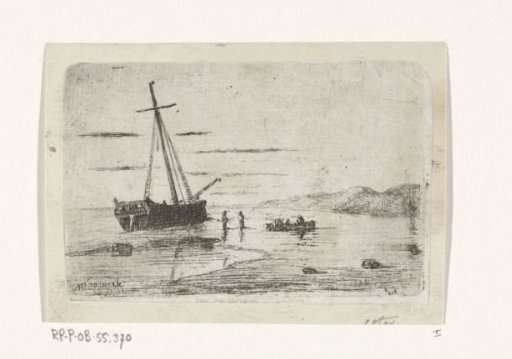 Ship off the Coast