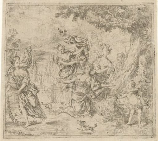 Eurydice Killed by a Snake