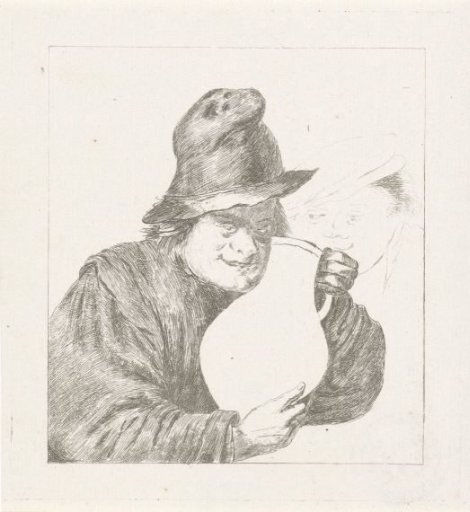Two Peasants with a Jug