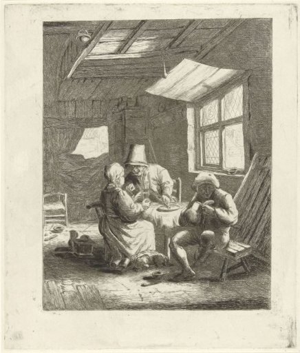 Peasant Interior (First Version)