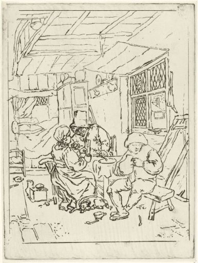 Peasant Interior (Second Version)