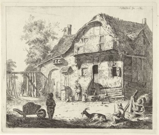 Figures at a Farmstead