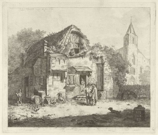 Farm near a Church