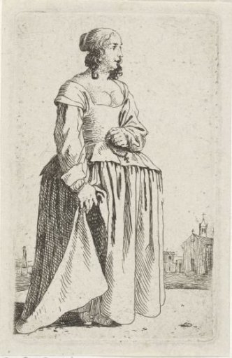 Lady to the right