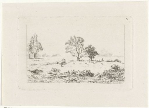 Landscape with shepherd