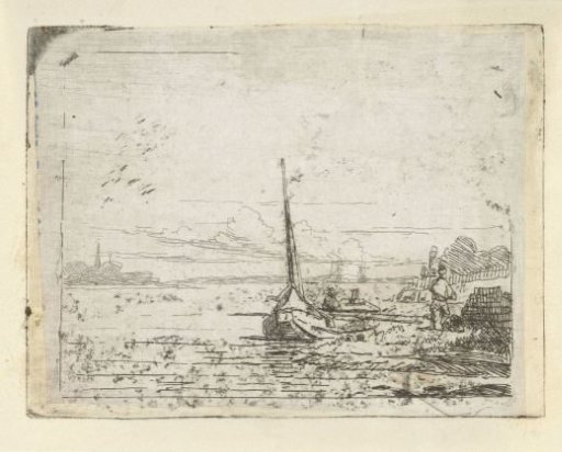 Ship on a shore