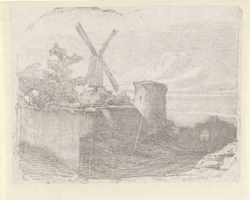 Ruin with a Mill