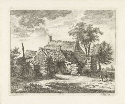 Farmhouse in a landscape