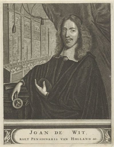 Portrait of Johan de Witt