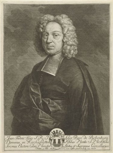 Portrait of Johann Friedrich Karg, Baron of Bebenburg